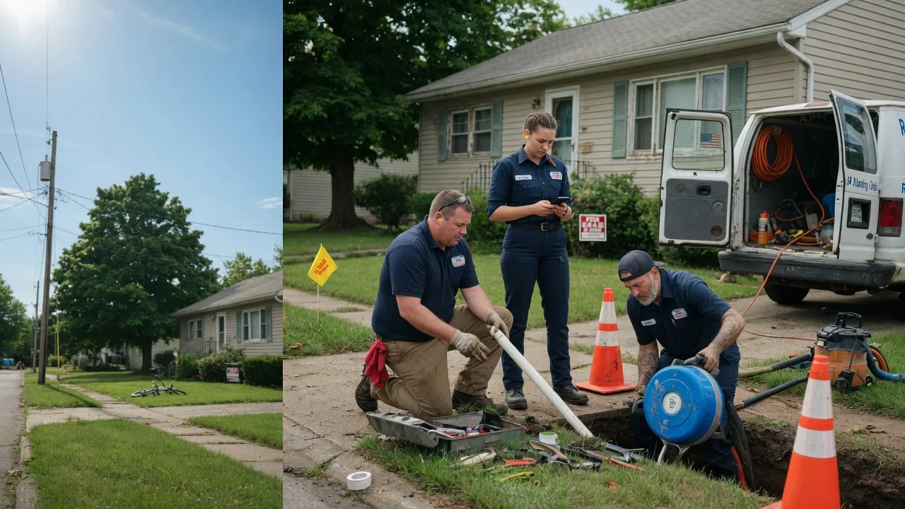 Sewer Line Repair in St Columbans, NE near me